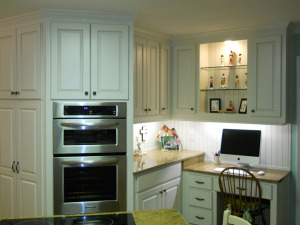 The Gallantine's new kitchen.