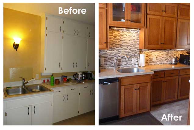 cabinets Before After