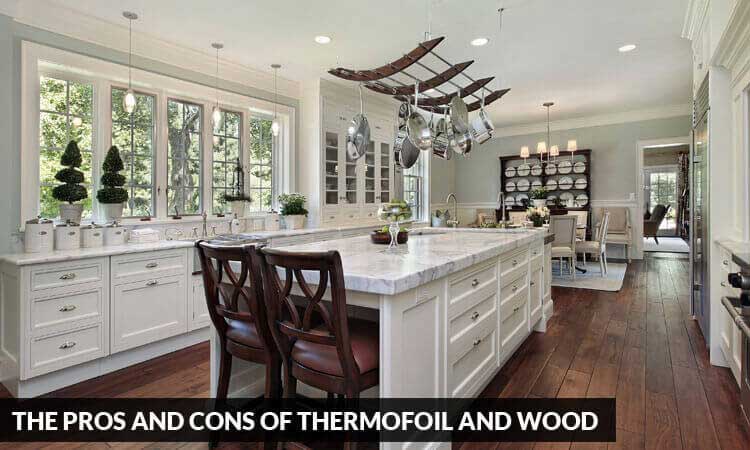 The Pros and Cons of Thermofoil and Wood