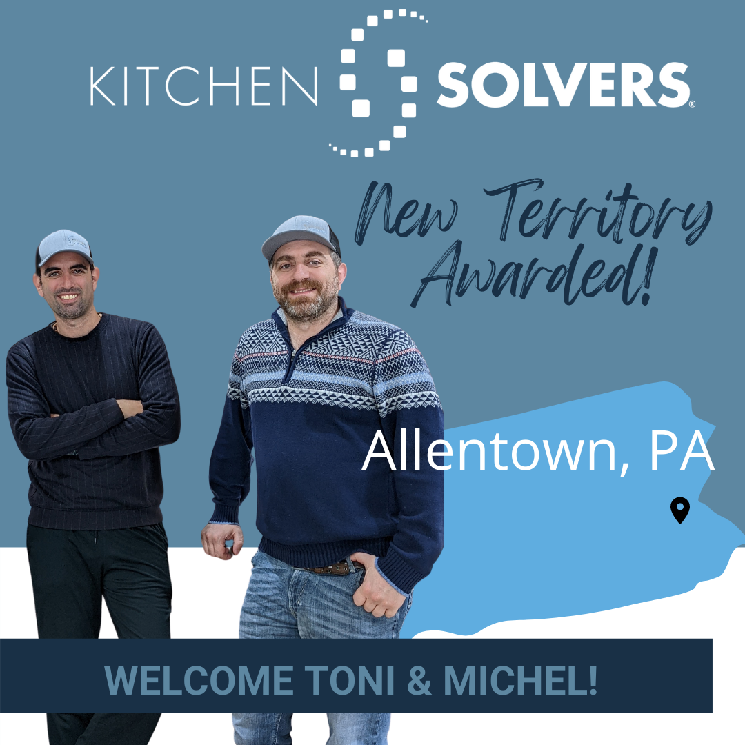 Toni and Michel owners of Kitchen Solvers of Allentown